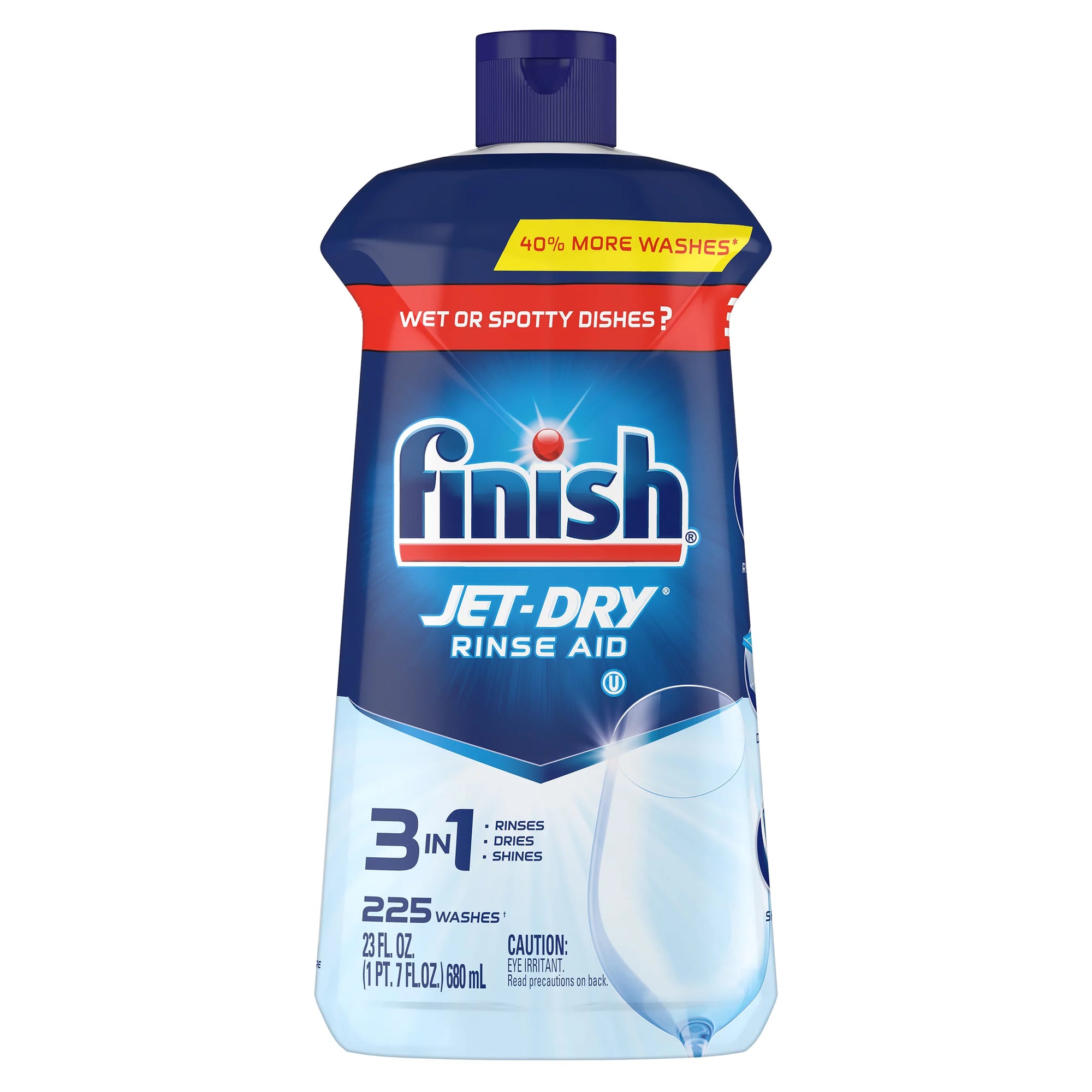 Finish Rinse Aid Jet Dry 3 in 1 Power Actions 23 fl oz