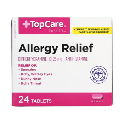 Topcare Allergy Tablets 24 ct