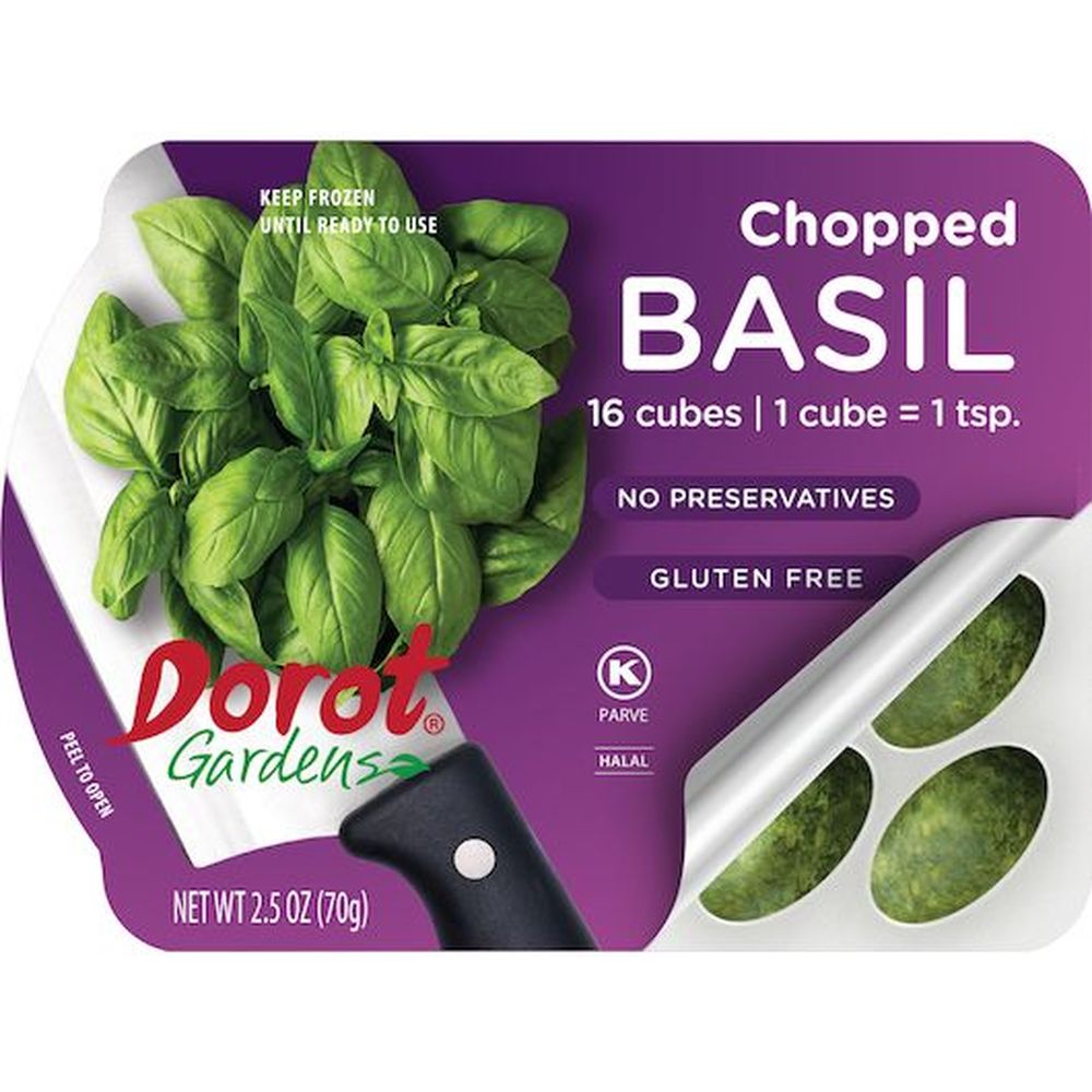 Dorot Gardens Chopped Basil Cubes 16ct