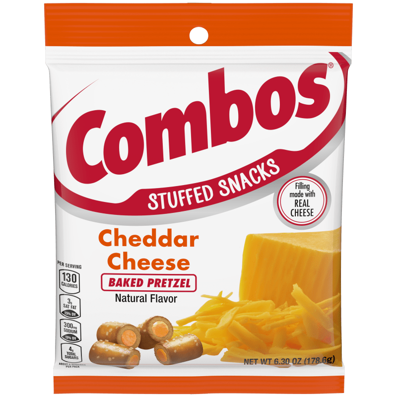 Combos Cheddar Cheese Baked Pretzel 6.3oz