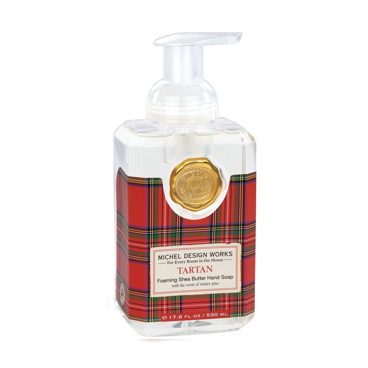 Michel Design Works Tartan Foaming Hand Soap 17.8oz