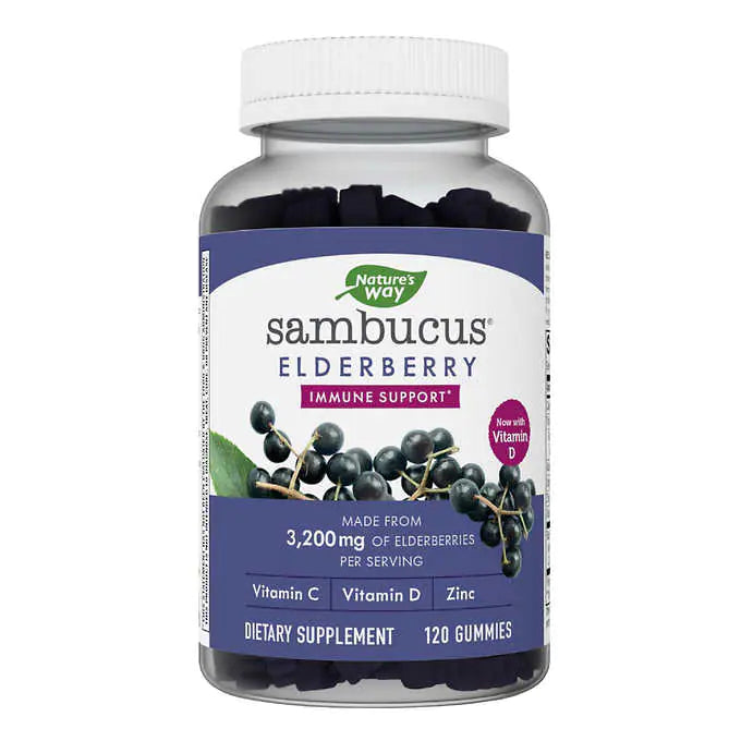 Sambucus Elderberry Immune Support Gummies 120ct