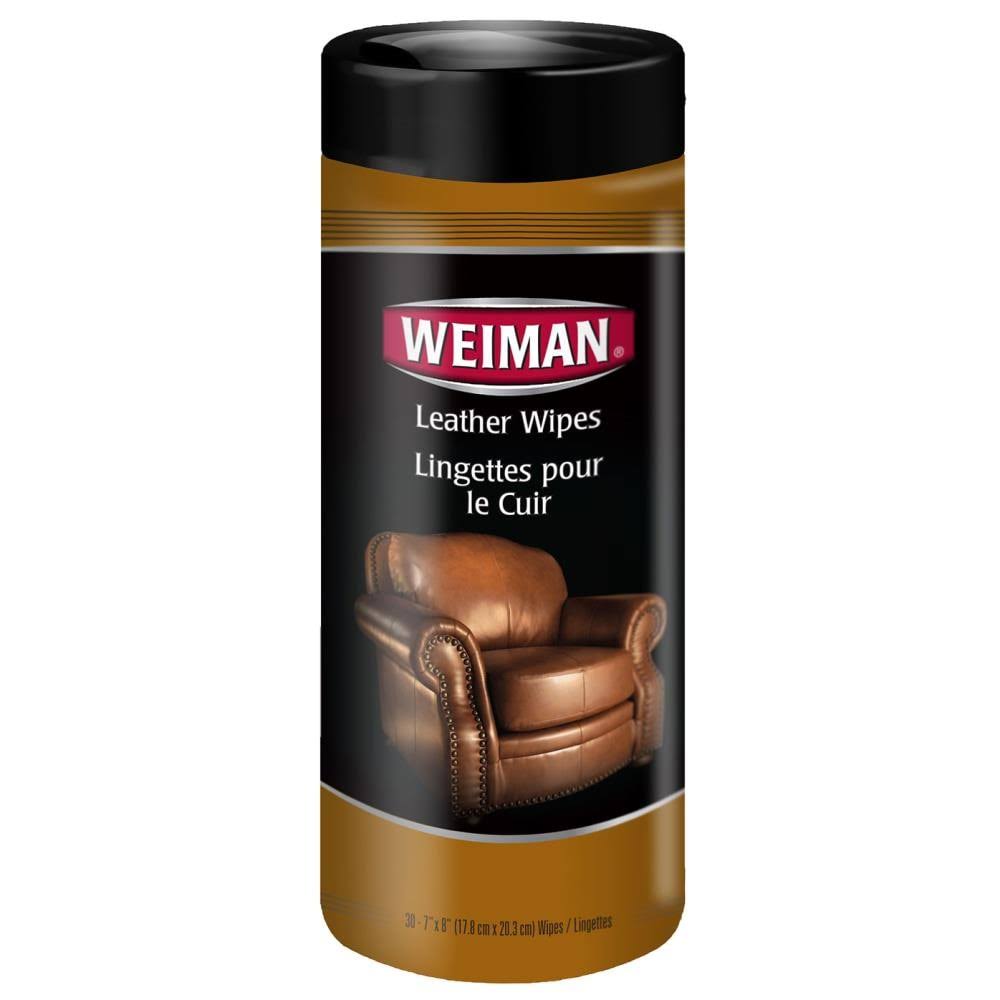 Weiman Leather Wipes 30ct