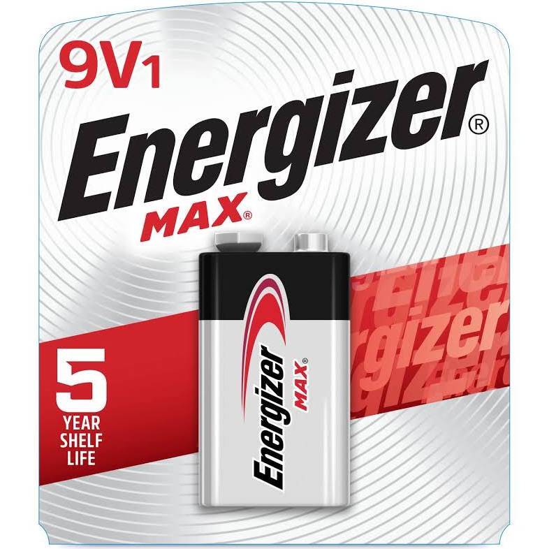 Energizer Max 9 volt Battery 1ct