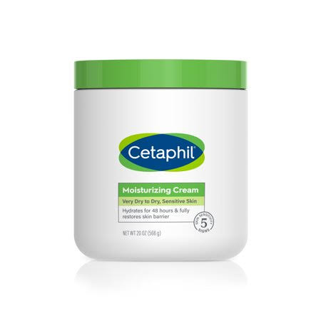 Cetaphil Moisturizing Very Dry to Dry, Sensitive Skin Cream 20oz