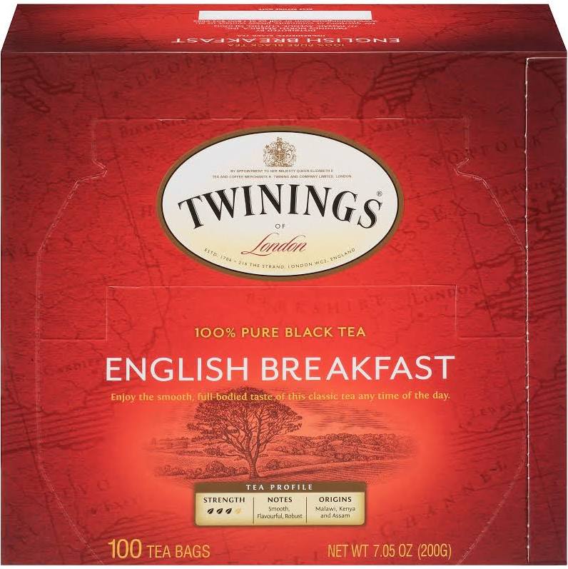 Twinings English Breakfast Teabags 100ct