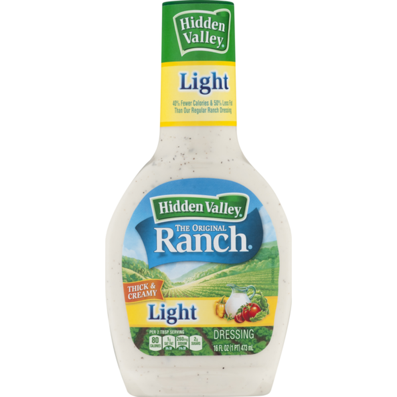 Hidden Valley Light Ranch Salad Dressing 16oz