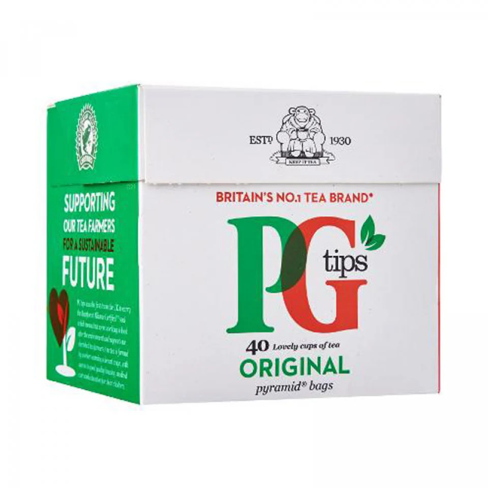 PG Tips Original Pyramid Tea Bags 40ct