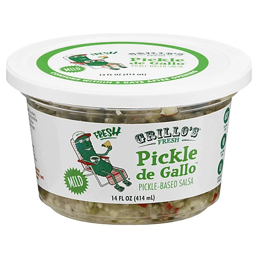 Grillos Mild Pickle De Gallo 14oz