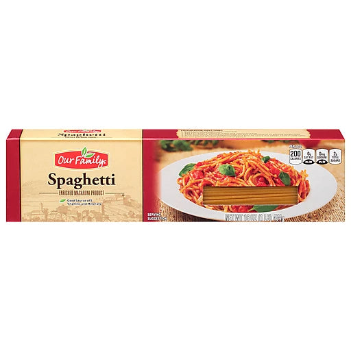 Our Family Spaghetti Pasta 16oz