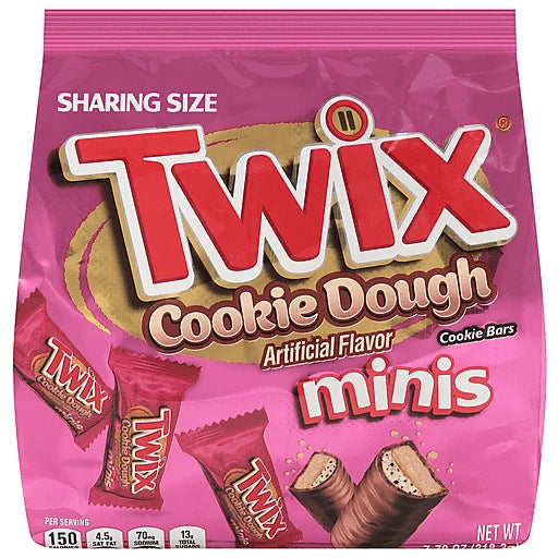 Twix Cookie Dough Mini Bars Sharing Size 7.70oz