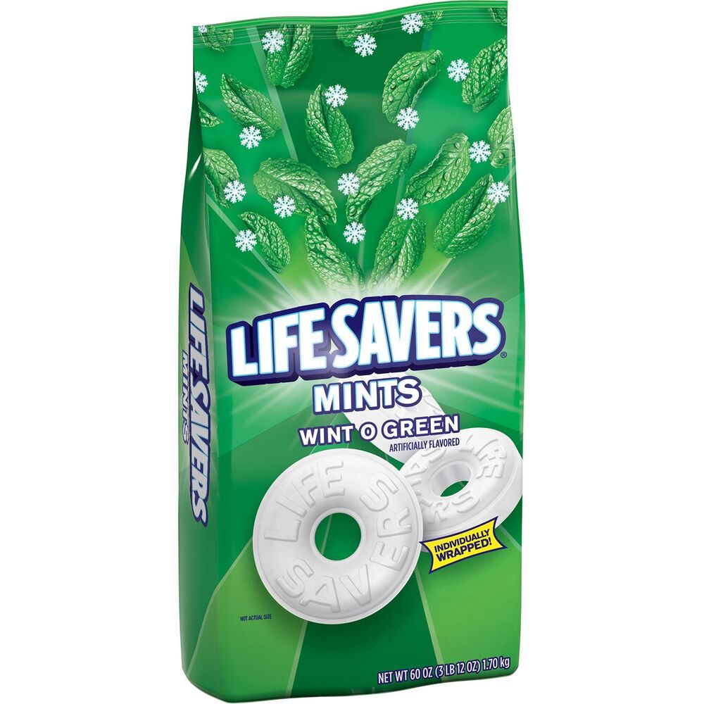 Lifesavers Mints Wint o Green 60oz