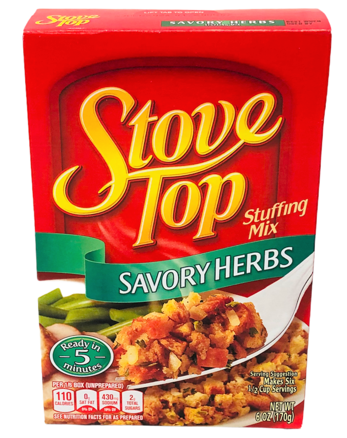 Stove Top Savory Herbs Stuffing Mix 6oz