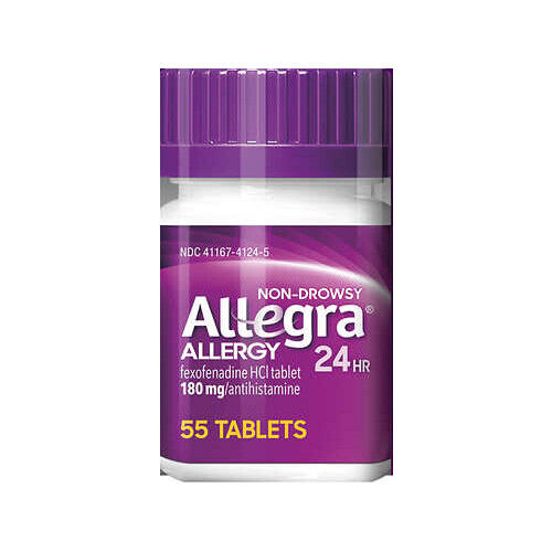 Allegra Allergy Tablets 55ct