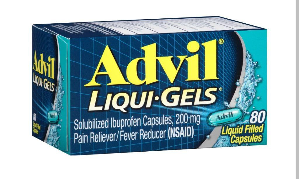 Advil Liqui-Gels Ibuprofen 200mg x 120ct