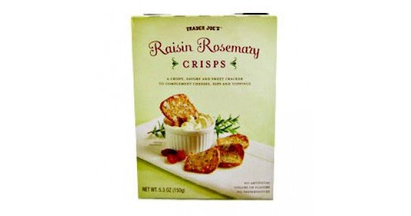 Raisin Rosemary Crisps 5.3oz