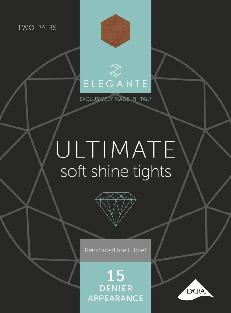 Elegante Ultimate Small Illusion Soft Shine Nylons 2pk