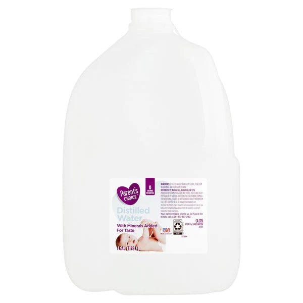 Parent's Choice Distilled Water w/ Minerals 1gal